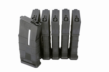 ICS T-Mag Tactical Mid Cap 120rds Black 6pcs/box