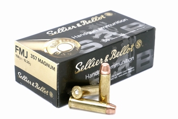 Sellier & Bellot .357 Magnum 158 grain FMJ (50rds)