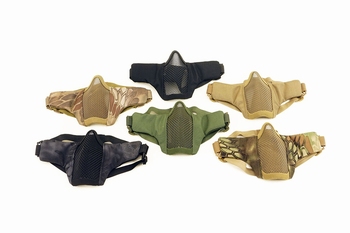 Cobra Steel Mesh Mask Soft with Helmet clips