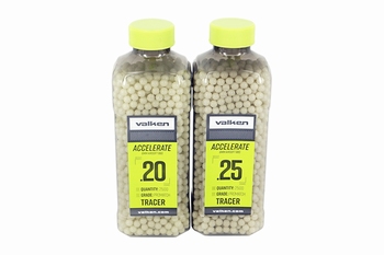 Valken ACCELERATE Tracer BB's 2500ct