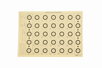 Kruger Benchrest Targets 42x29,7cm(100 Pcs)