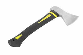 MFH Carbon Hatchet with Rubber Handle