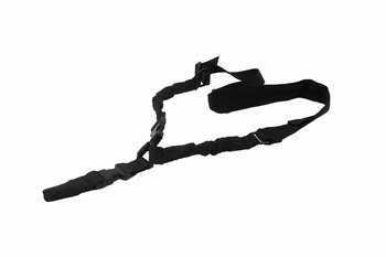 Amomax Padded Single Point Sling w/ HK Style Clip - Black