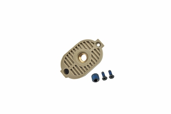 ICS CS4 MTS Tactical Grip Butt Cap-TAN