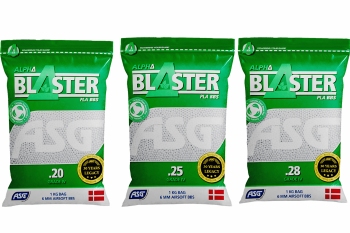 ASG ALPHA Blaster Bio BBs 1kg Bag