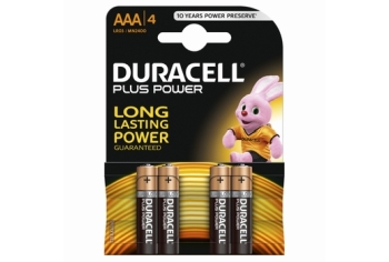 Duracell Plus Power AAA (4-pack)