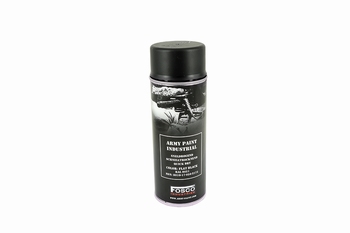 Fosco Spray Can Paint 400ml RAL 9021 Flat Black